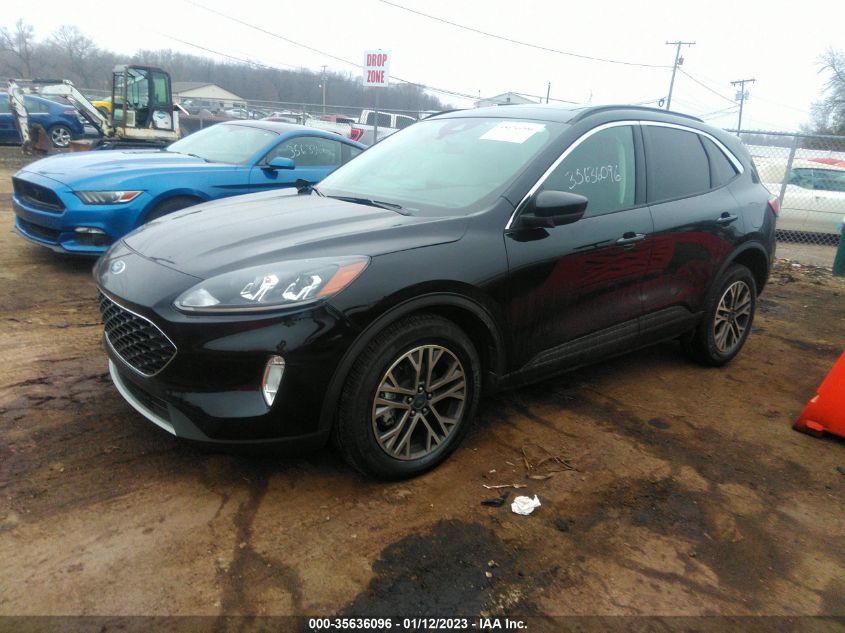 2021 FORD ESCAPE SEL VIN: 1FMCU9H65MUB09773