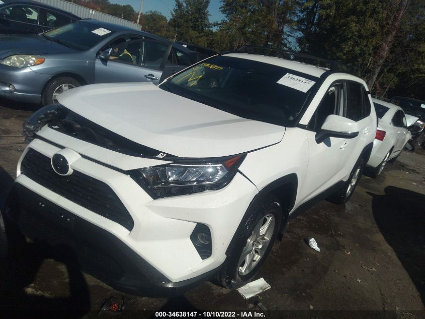 2020 TOYOTA RAV4 XLE VIN: 2T3P1RFVXLW132511