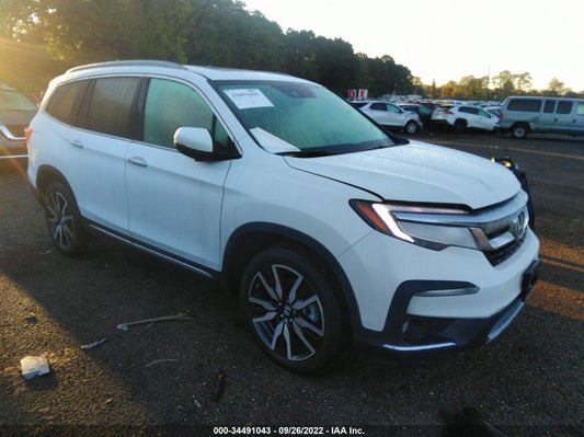 2022 HONDA PILOT ELITE VIN: 5FNYF6H08NB051165