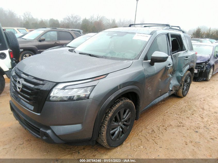 2022 NISSAN PATHFINDER SV VIN: 5N1DR3BA5NC217608