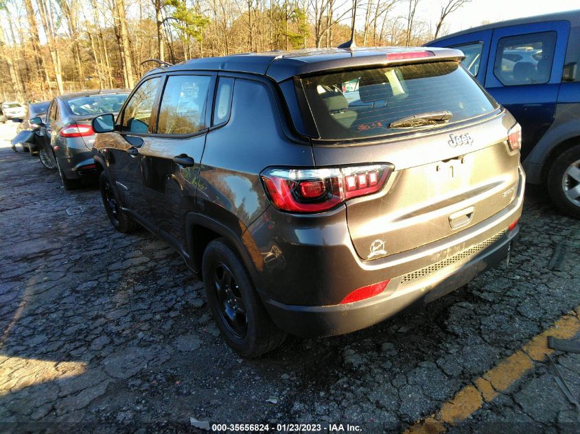 2021 JEEP COMPASS SPORT VIN: 3C4NJCAB4MT531974
