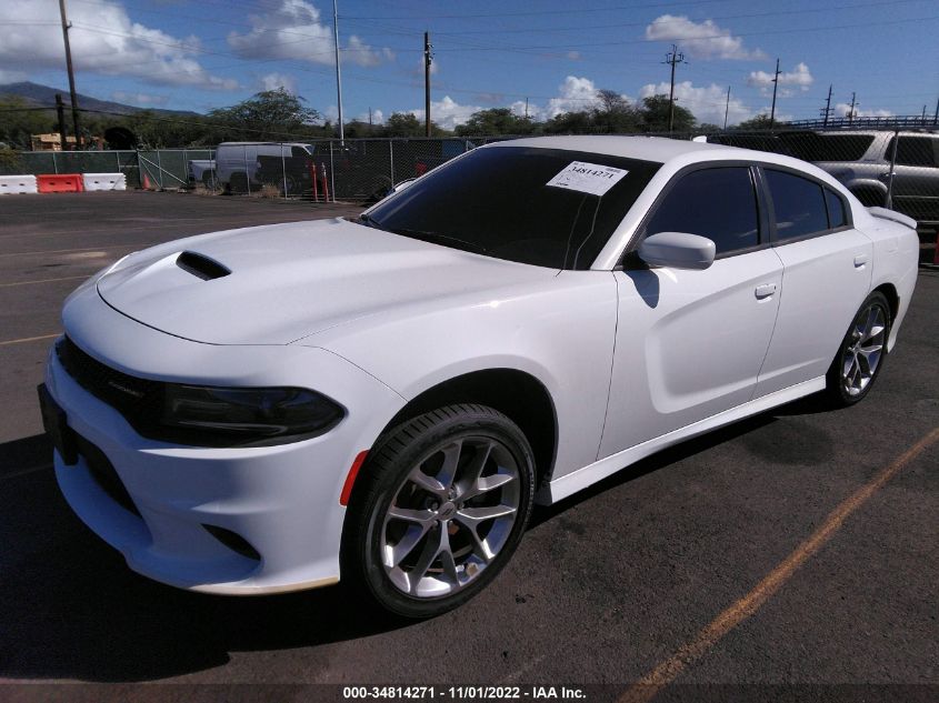 2021 DODGE CHARGER GT VIN: 2C3CDXHG8MH659381