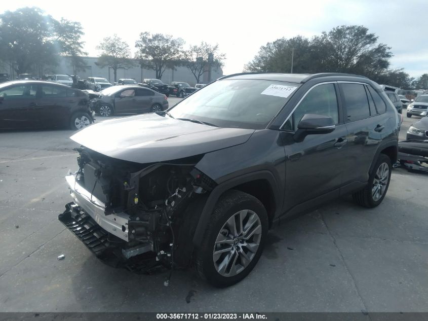 2022 TOYOTA RAV4 XLE PREMIUM VIN: 2T3C1RFV4NC196482
