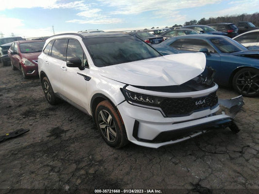 2022 KIA SORENTO EX VIN: 5XYRH4LF1NG091742