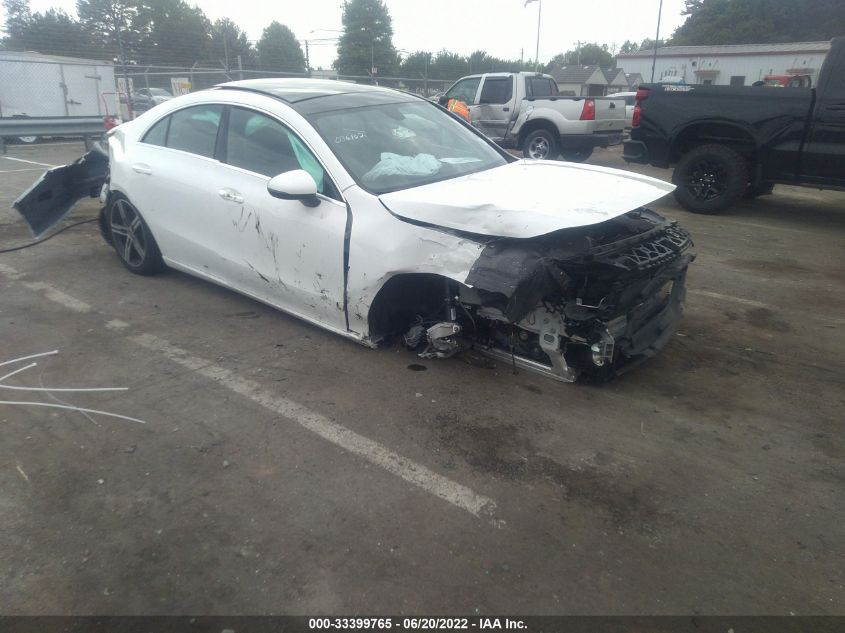 2020 MERCEDES-BENZ CLA CLA 250 VIN: WDD5J4HB3LN036102