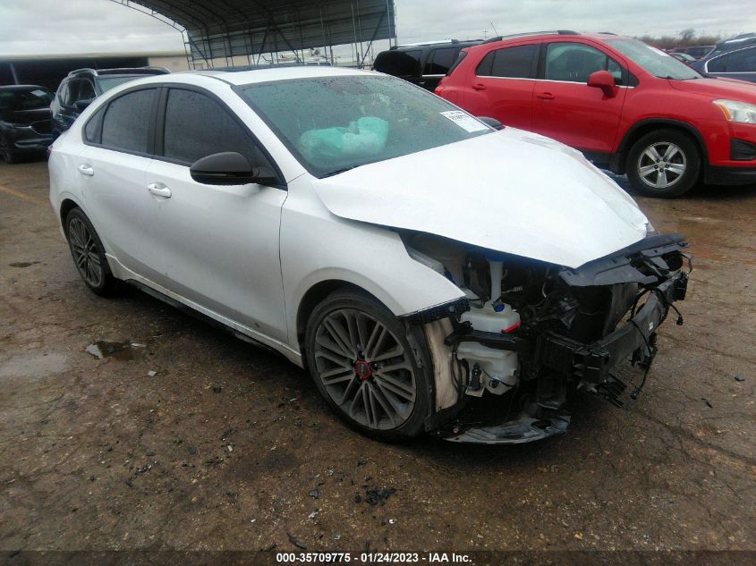 2022 KIA FORTE GT VIN: 3KPF44AC5NE461787