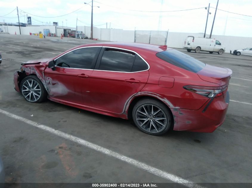 2022 TOYOTA CAMRY SE VIN: 4T1T11AK2NU071731