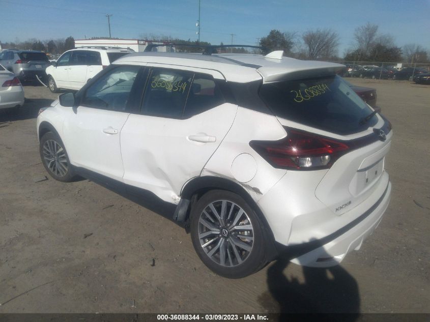 2022 NISSAN KICKS SV VIN: 3N1CP5CV0NL489090
