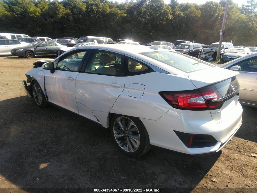 2021 HONDA CLARITY PLUG-IN HYBRID TOURING VIN: JHMZC5F3XMC001320