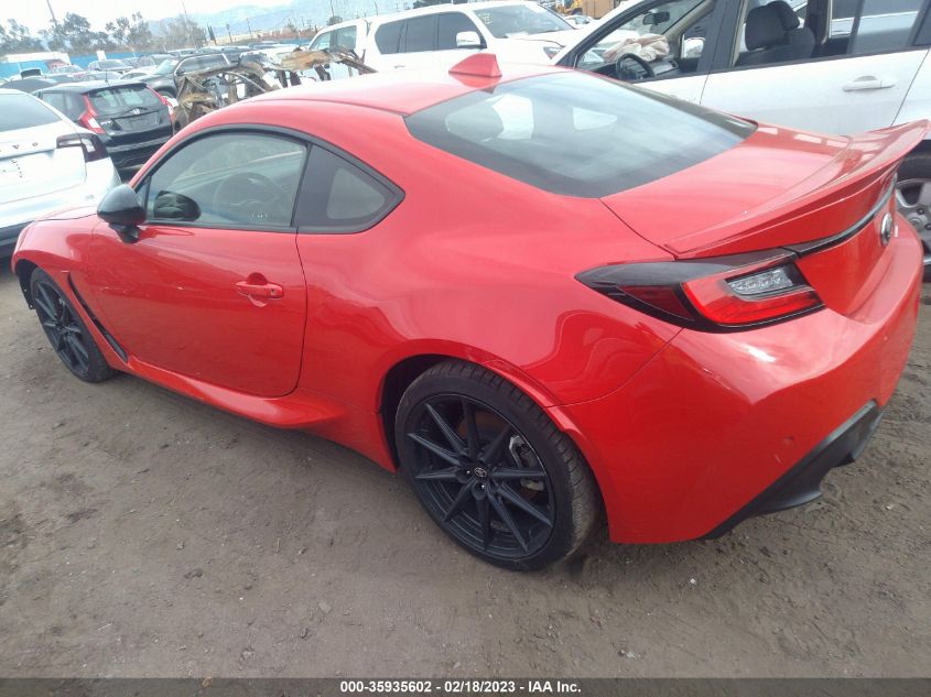 2022 TOYOTA GR86 PREMIUM VIN: JF1ZNBF13N8757655