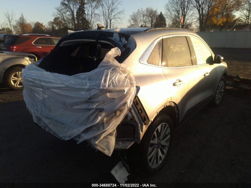 2022 FORD ESCAPE TITANIUM VIN: 1FMCU9J90NUA00045