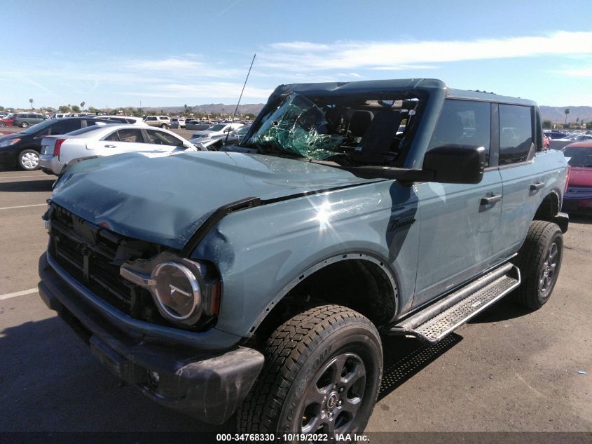 2022 FORD BRONCO BASE/BIG BEND VIN: 1FMEE5BP0NLB36158