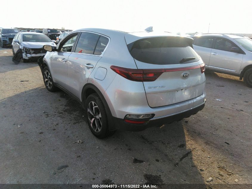2020 KIA SPORTAGE LX VIN: KNDPM3AC5L7736991