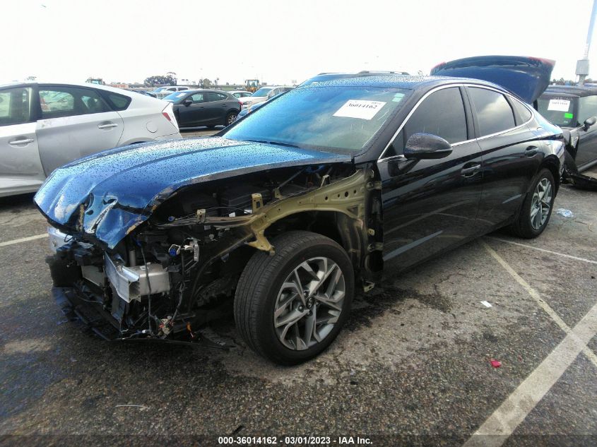 2022 HYUNDAI SONATA SEL VIN: KMHL64JA2NA207609