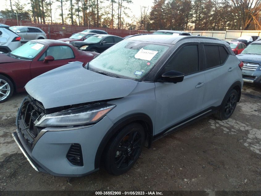 2022 NISSAN KICKS SR VIN: 3N1CP5DV9NL498188