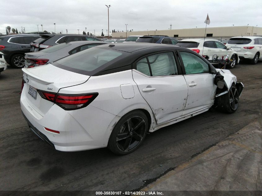 2022 NISSAN SENTRA SR VIN: 3N1AB8DV7NY258146