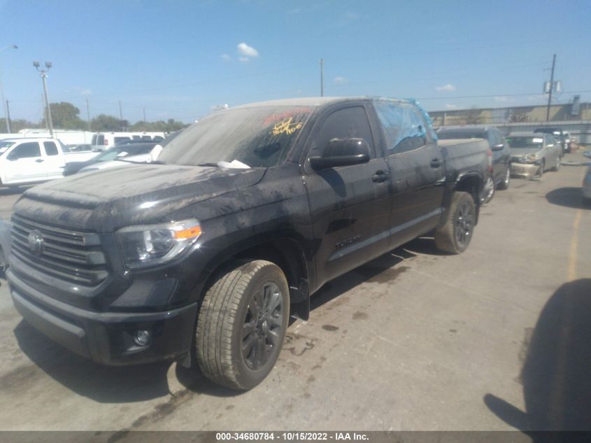 2021 TOYOTA TUNDRA 2WD LIMITED VIN: 5TFFY5F13MX295172