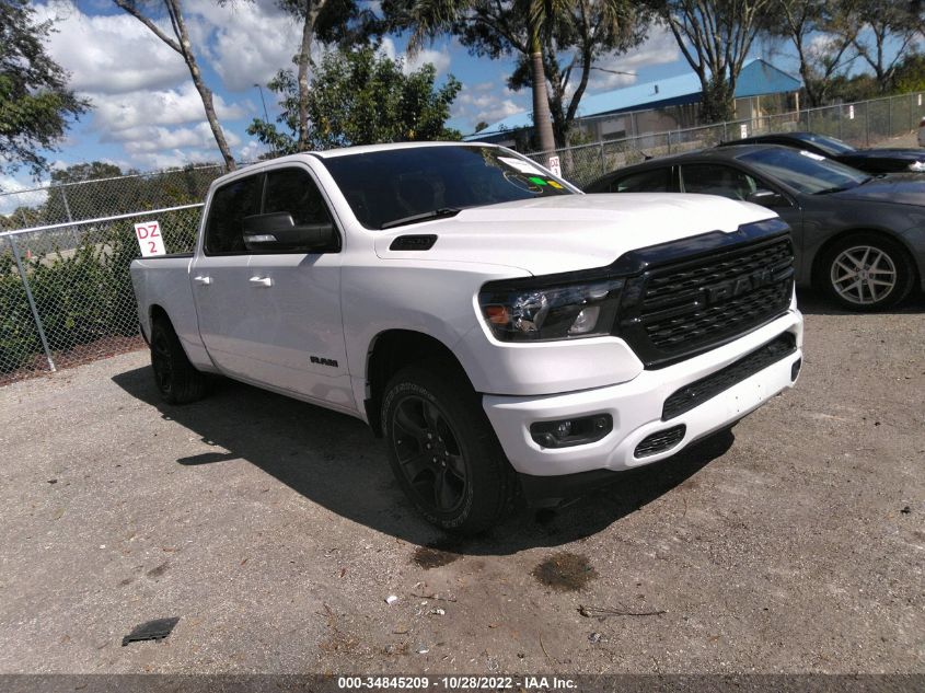 2022 RAM 1500 BIG HORN VIN: 1C6RREMT0NN202014