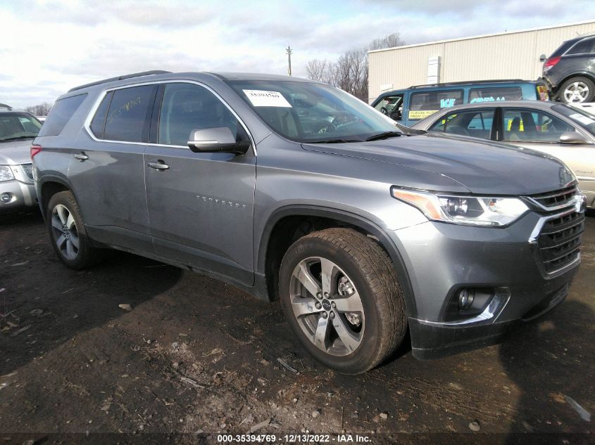 2021 CHEVROLET TRAVERSE LT LEATHER VIN: 1GNERHKW1MJ164070