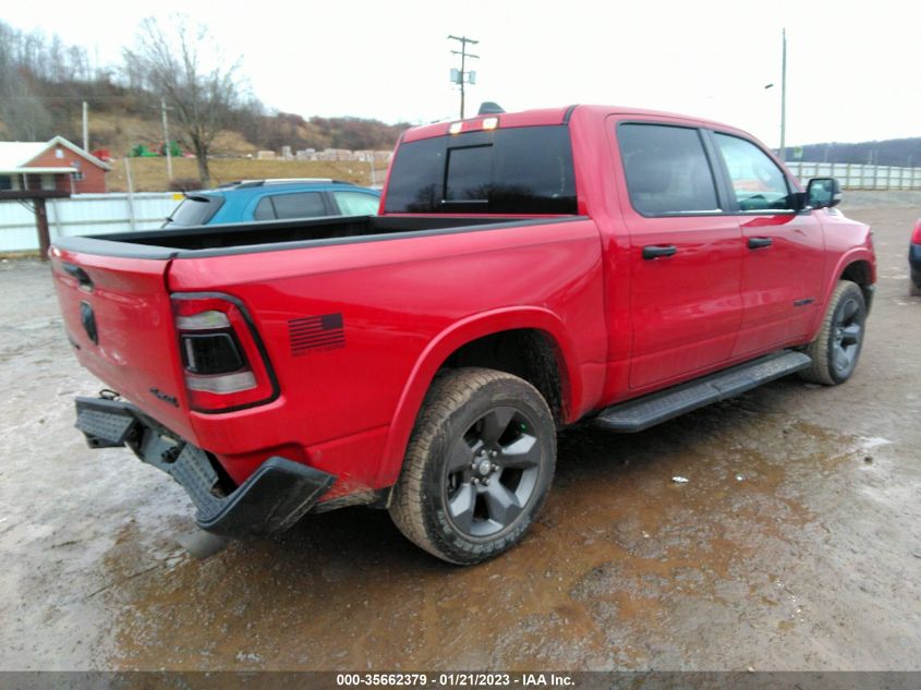 2022 RAM 1500 BIG HORN VIN: 1C6SRFFT3NN243645