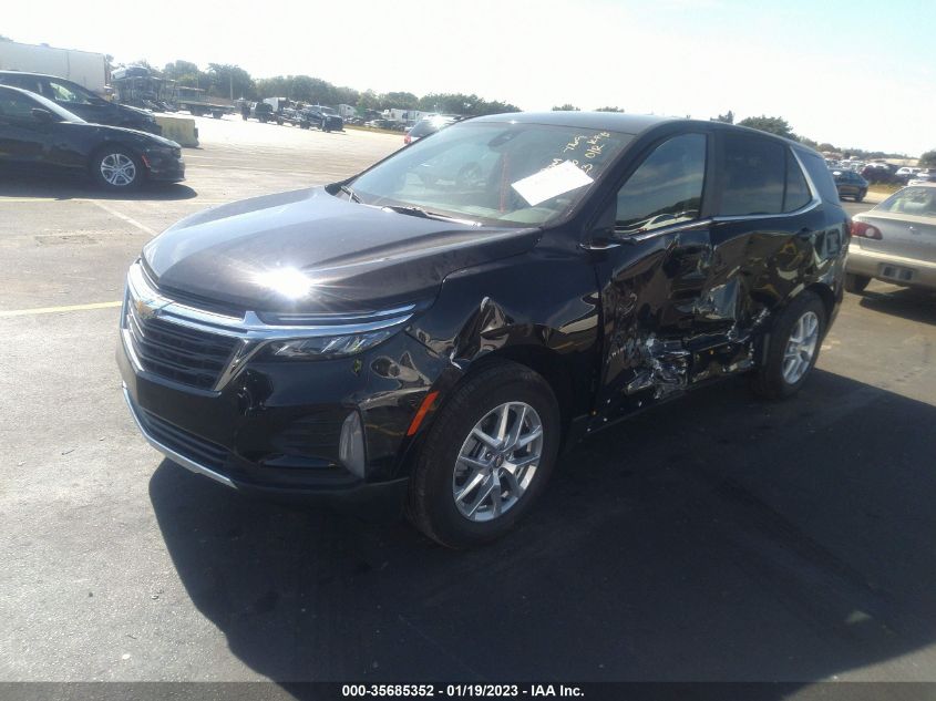 2022 CHEVROLET EQUINOX LT VIN: 3GNAXKEV8NL277769