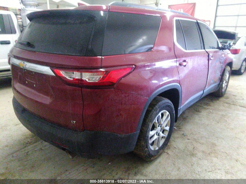 2021 CHEVROLET TRAVERSE LT CLOTH VIN: 1GNERGKWXMJ142840