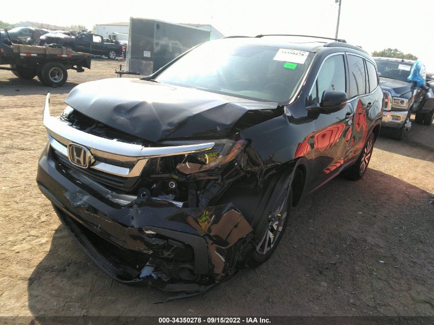 2021 HONDA PILOT EX-L VIN: 5FNYF6H53MB076341