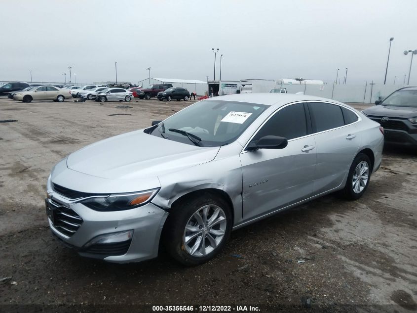 2022 CHEVROLET MALIBU LT VIN: 1G1ZD5STXNF115069