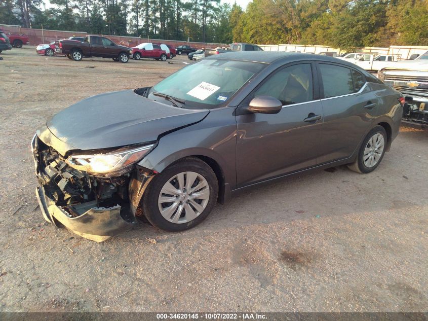 2021 NISSAN SENTRA S VIN: 3N1AB8BV6MY305572