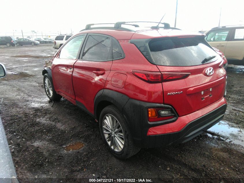 2021 HYUNDAI KONA SEL VIN: KM8K2CAA0MU608798
