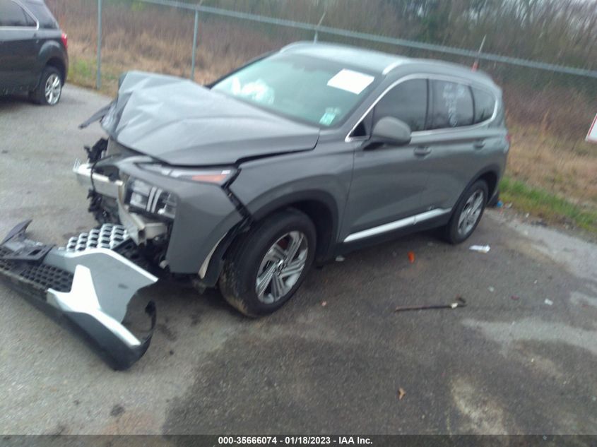 2021 HYUNDAI SANTA FE SEL VIN: 5NMS24AJ7MH323114