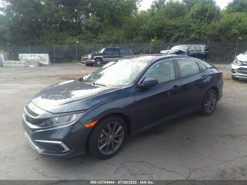 2021 HONDA CIVIC SEDAN EX-L VIN: 19XFC1F78ME202349