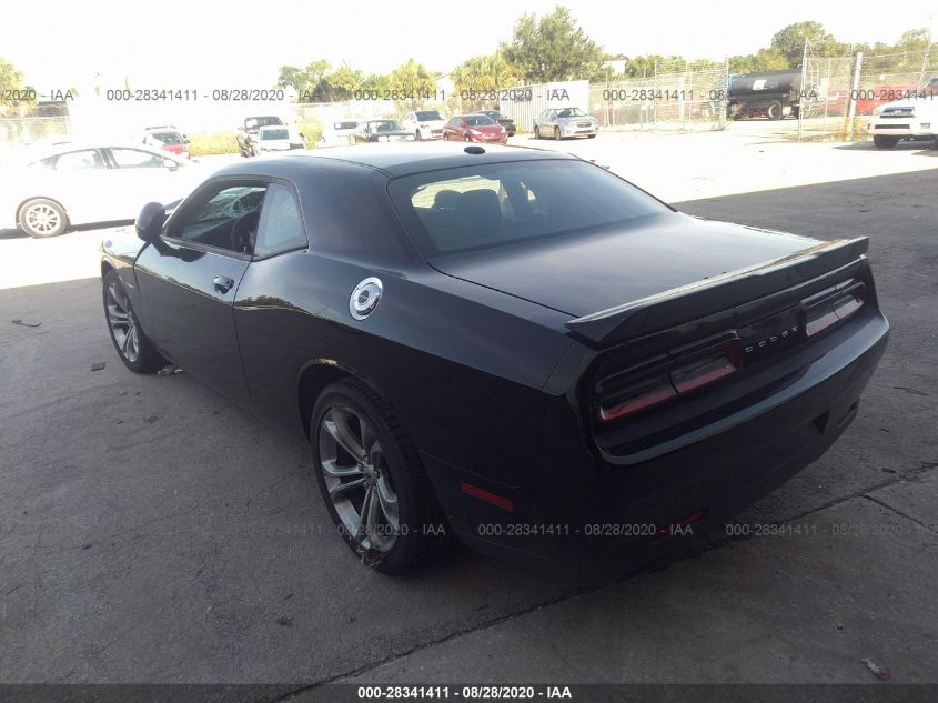 2020 DODGE CHALLENGER R/T VIN: 2C3CDZBT7LH125134