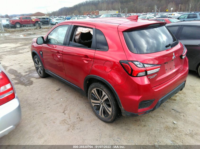 2021 MITSUBISHI OUTLANDER SPORT ES/SE/LE/BE VIN: JA4ARUAU6MU031412