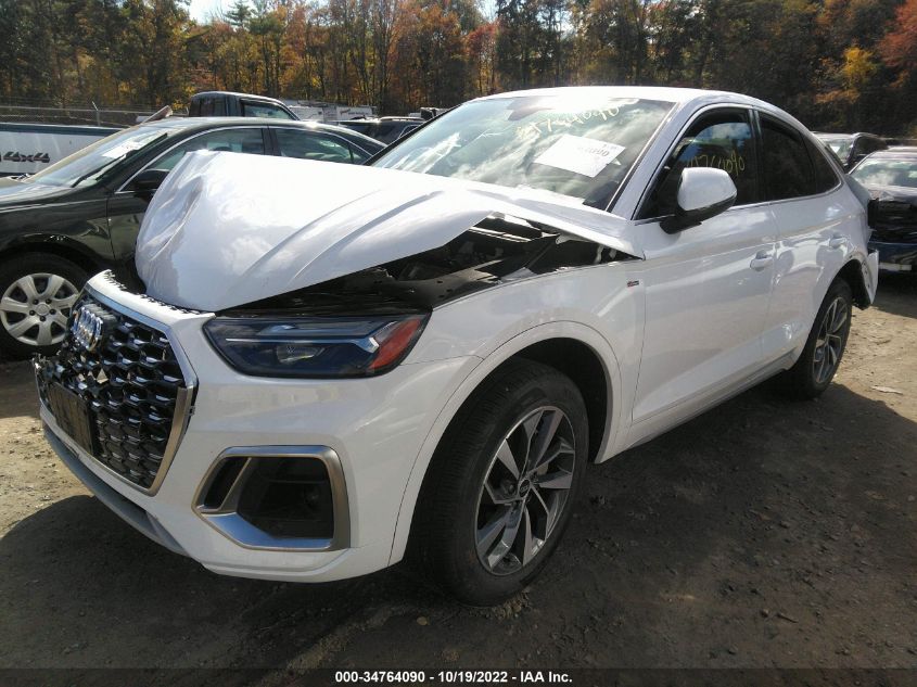 2021 AUDI Q5 SPORTBACK PREMIUM VIN: WA14AAFYXM2128638