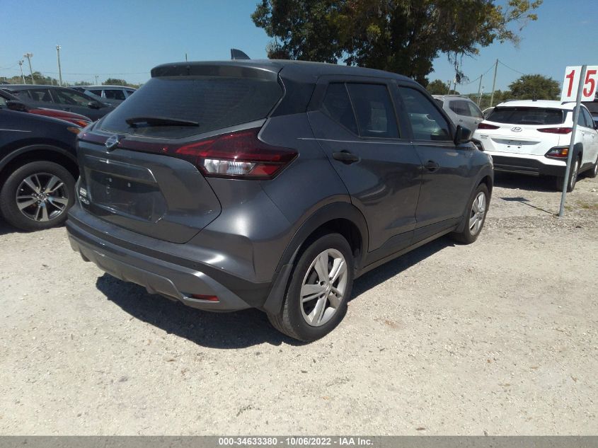 2021 NISSAN KICKS S VIN: 3N1CP5BV8ML514396