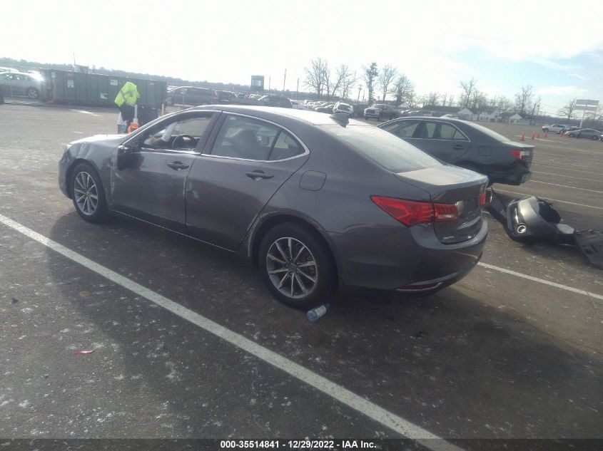 2020 ACURA TLX VIN: 19UUB1F37LA017283