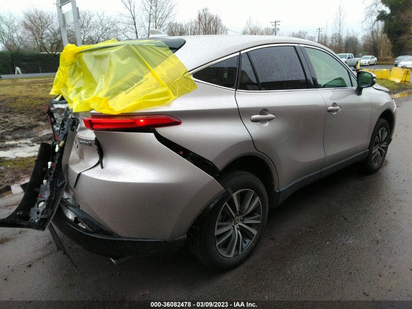 2022 TOYOTA VENZA LE/XLE/LIMITED VIN: JTEAAAAH2NJ118589