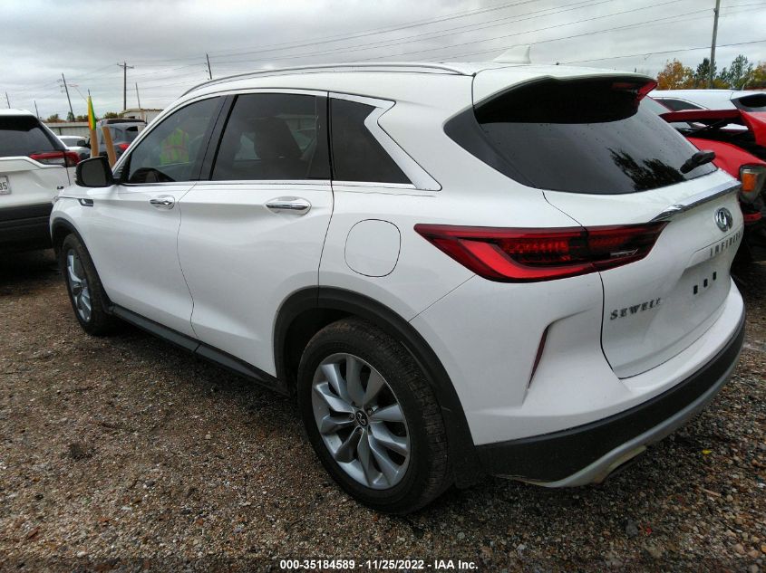 2022 INFINITI QX50 LUXE VIN: 3PCAJ5BAXNF117615