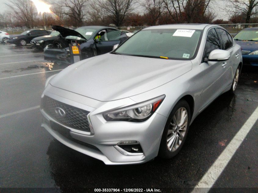 2020 INFINITI Q50 3.0T LUXE VIN: JN1EV7ARXLM257258