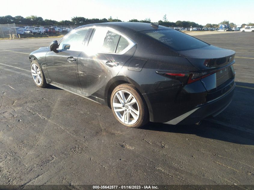 2021 LEXUS IS IS 300 VIN: JTHCA1D24M5114487