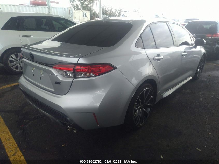 2022 TOYOTA COROLLA SE/SE NIGHTSHADE/APEX SE VIN: JTDS4MCE8N3500490