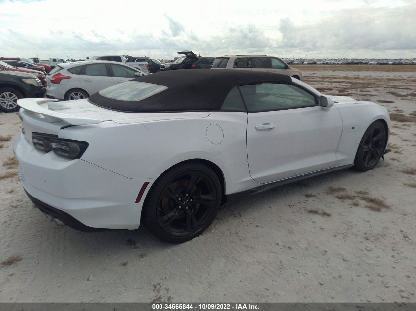 2022 CHEVROLET CAMARO 2SS VIN: 1G1FH3D76N0101846