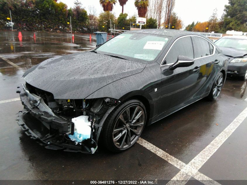 2021 LEXUS IS IS 350 F SPORT VIN: JTHGZ1B23M5048009