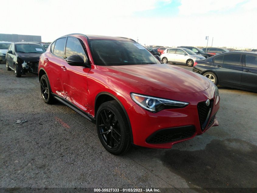 2021 ALFA ROMEO STELVIO VIN: ZASPAJAN2M7D12014