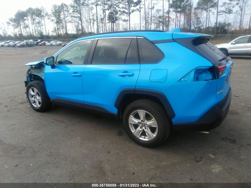 2021 TOYOTA RAV4 XLE VIN: 2T3W1RFV0MW114323