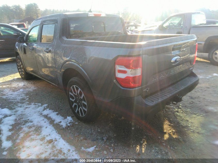 2022 FORD MAVERICK LARIAT VIN: 3FTTW8F96NRA78273