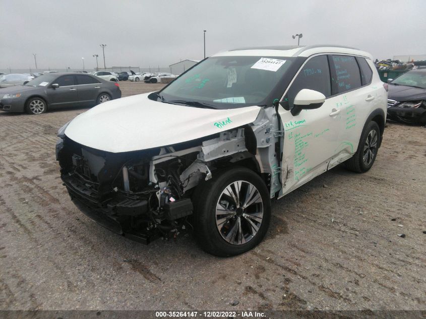 2022 NISSAN ROGUE SV VIN: 5N1BT3BA4NC730504