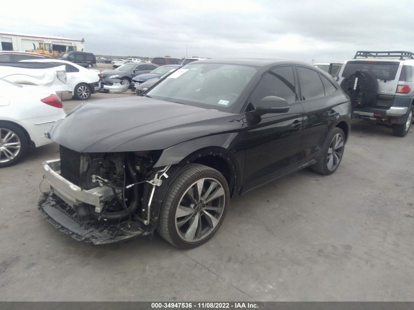 2021 AUDI SQ5 SPORTBACK PREMIUM PLUS VIN: WA124AFY0M2108185