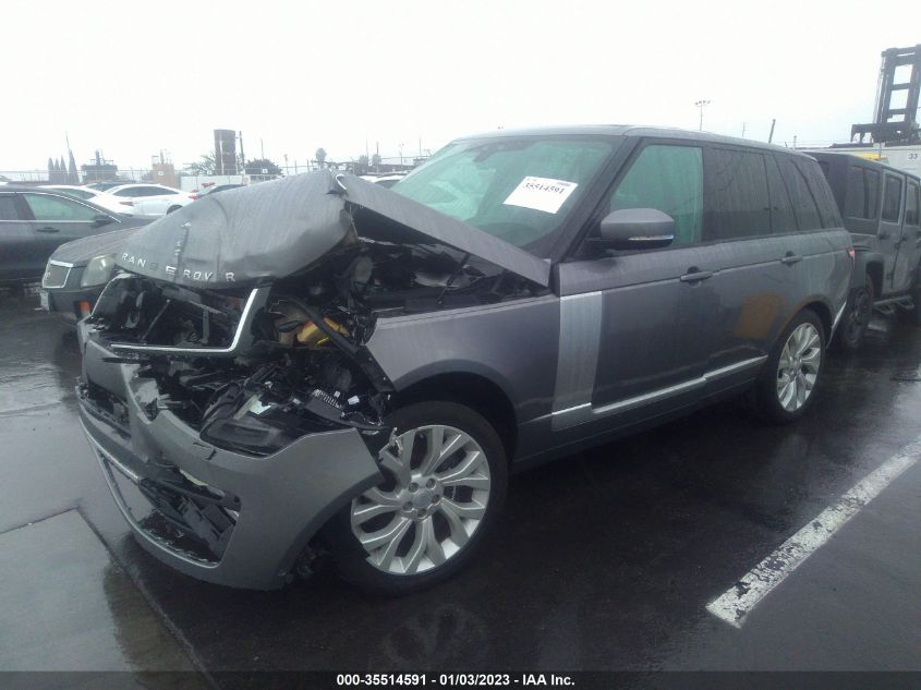 2021 LAND ROVER RANGE ROVER P525 WESTMINSTER VIN: SALGS2SE7MA421669